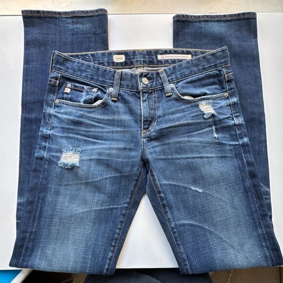 Adriano Goldschmied Tomboy Boyfriend Fit Distressed 27R - Picture 1 of 14